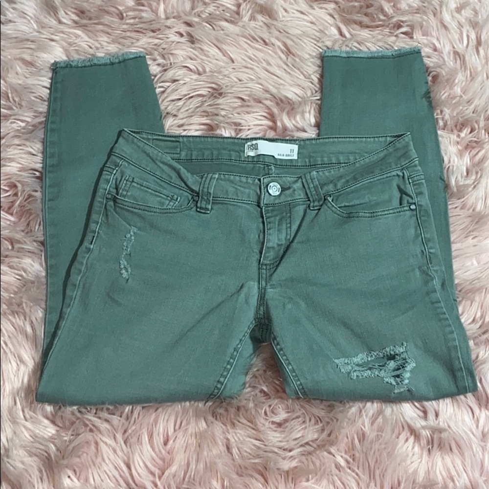 RSQ Ripped Baja Ankle Skinny Jean